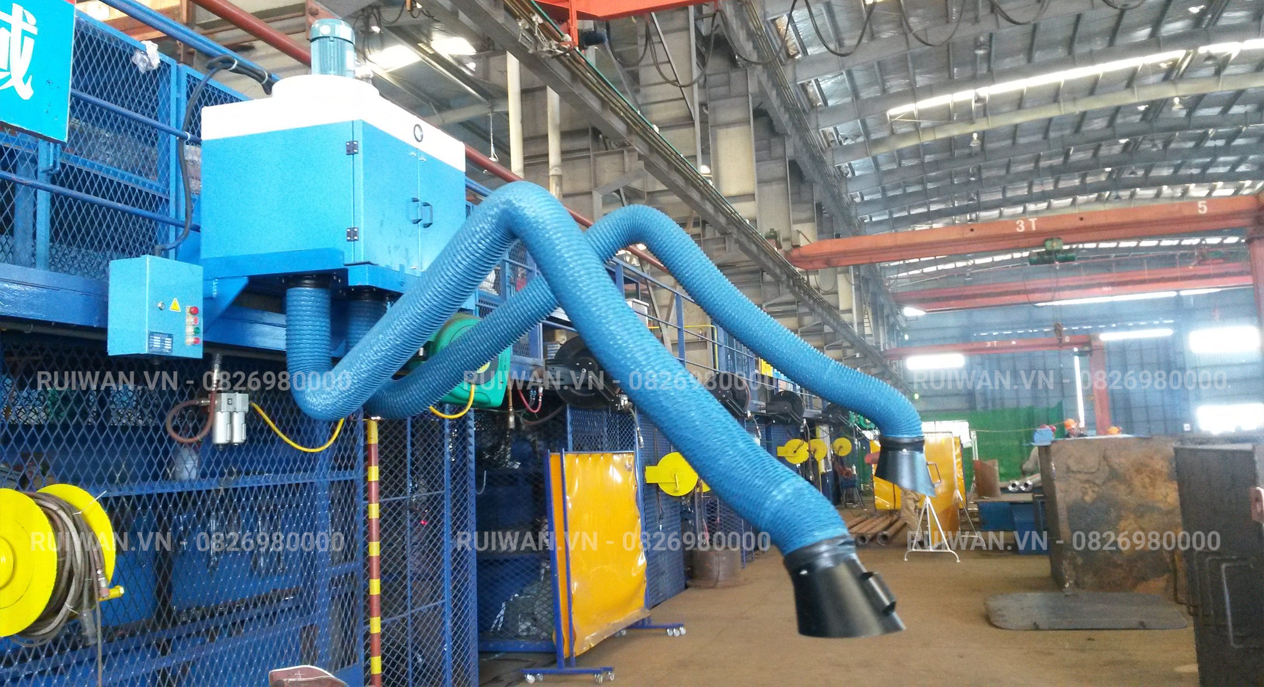 Máy hút khói hàn cố định (Stationary Fume Extractors)