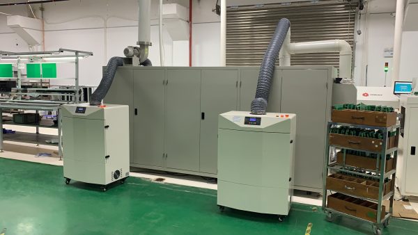 Máy hút khói bụi CNC Laser công nghiệp Ruiwan RD2500 2800m3/h - Hình ảnh 4