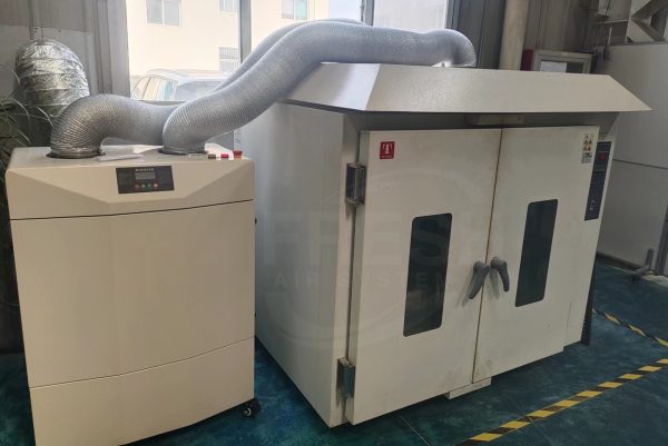 Máy hút khói bụi CNC Laser công nghiệp Ruiwan RD2500 2800m3/h - Hình ảnh 3